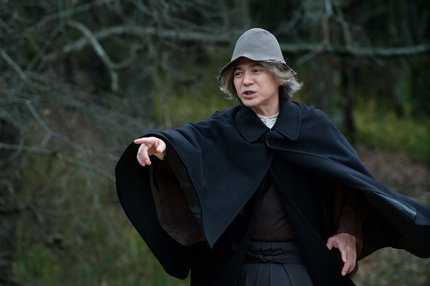 吉岡秀隆演じる金田一耕助。