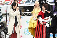 「仮面ライダーギーツ 4人のエースと黒狐」「王様戦隊キングオージャー アドベンチャー・ヘブン」公開直前スペシャルイベントの様子。