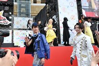 「仮面ライダーギーツ 4人のエースと黒狐」「王様戦隊キングオージャー アドベンチャー・ヘブン」公開直前スペシャルイベントの様子。