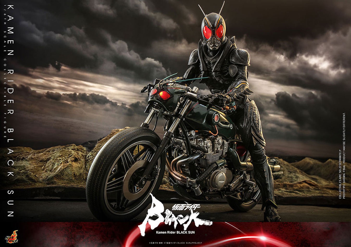 【テレビ・マスターピース】「仮面ライダーBLACK SUN」1/6スケールビークル バトルホッパーのイメージ。