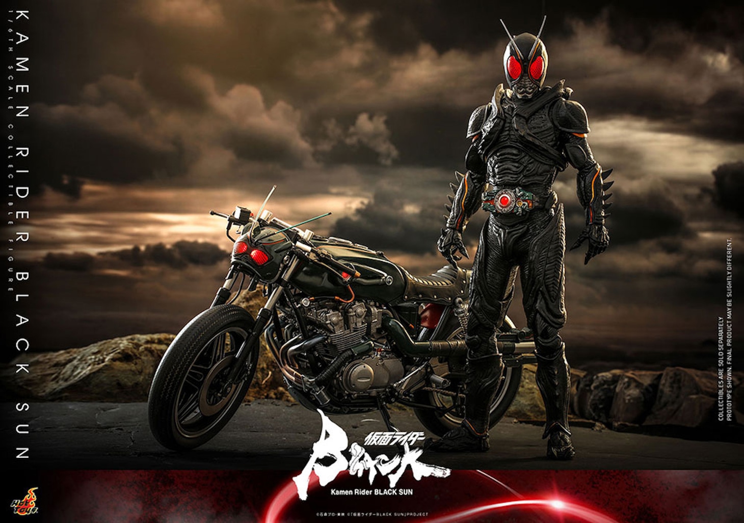 【テレビ・マスターピース】「仮面ライダーBLACK SUN」1/6スケールビークル バトルホッパーのイメージ。