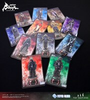 【スーパークリア】「仮面ライダーBLACK SUN」のイメージ（税込 各1200円 / 全12種）。