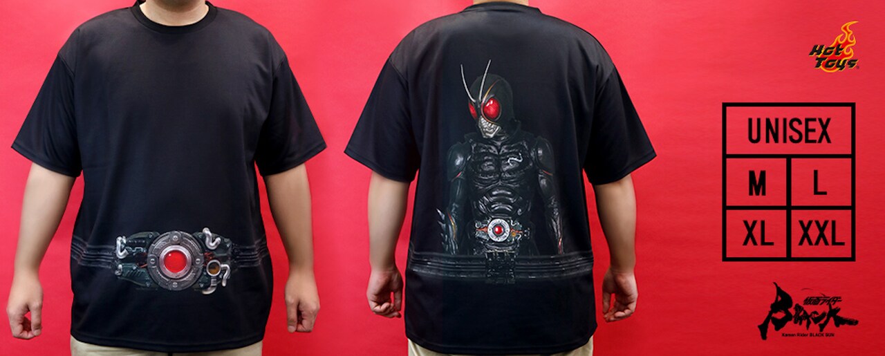 仮面ライダーBLACK SUN Tシャツ 仮面ライダーBLACK SUN デザインT