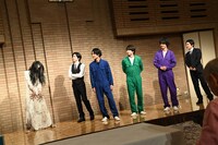 ドラマ「怪談新耳袋 暗黒」製作発表会の様子。