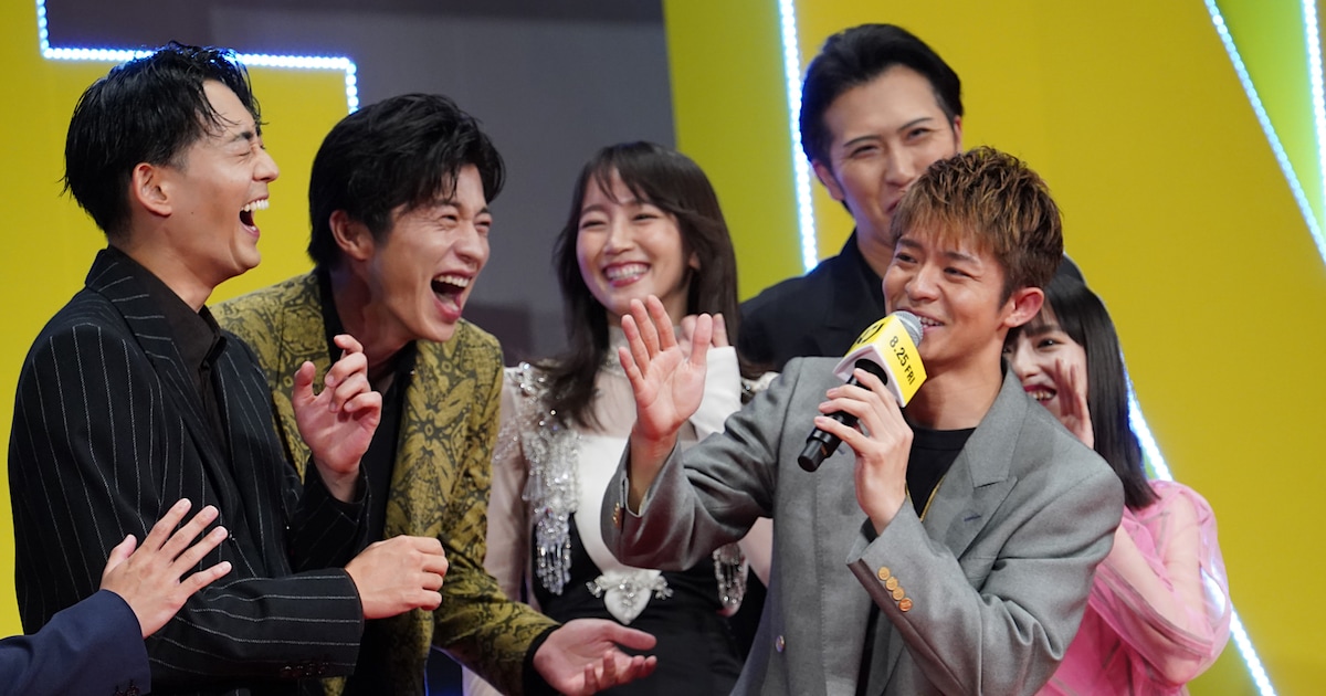 岸優太「Gメン」完成披露で“来てくれてありがとう”の思い込め渾身の一 