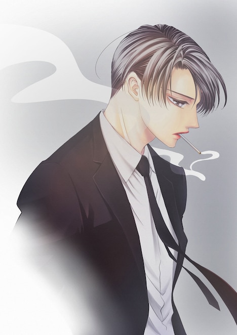 「18歳、新妻、不倫します。」主人公・藤宮煌の原作イラスト。