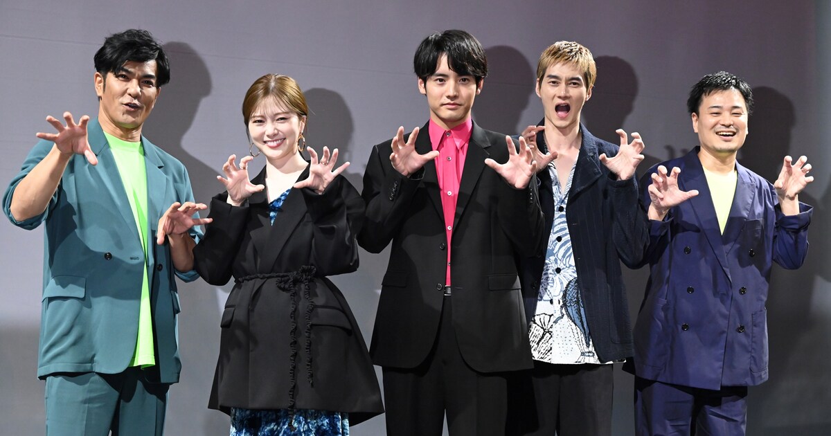 ゾン100」赤楚衛二「ゾンビって存在するんだ」白石麻衣＆柳俊太郎も 