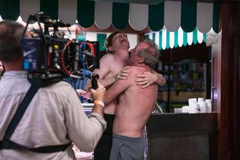 「フランク、アイルランドのダメ男。」メイキング写真