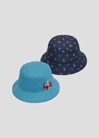 ウルトラセブン バストショット（ウルトラマン）キッズバケットハット（各3500円）