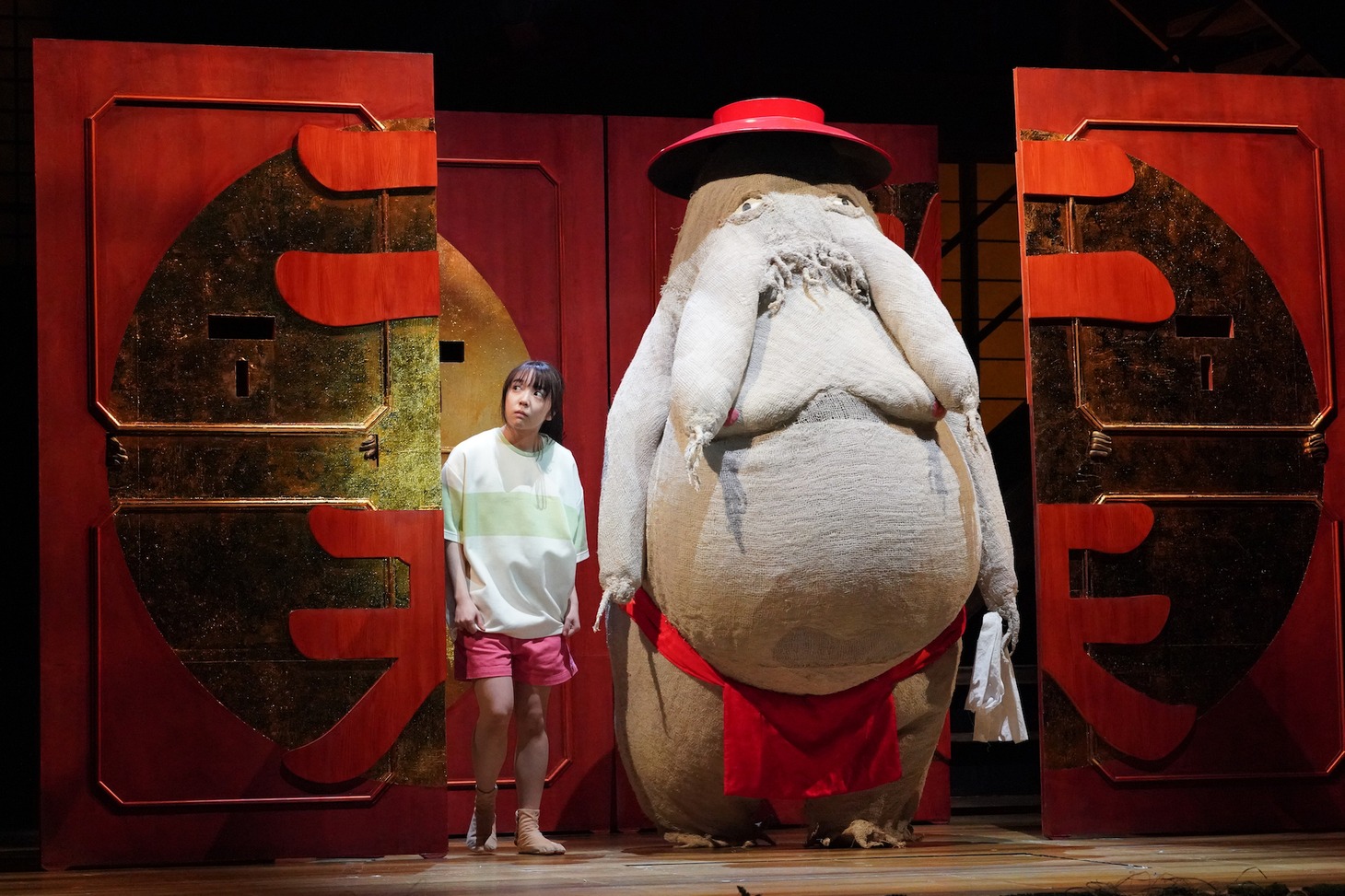 「千と千尋の神隠し」2022年初演時の舞台写真。