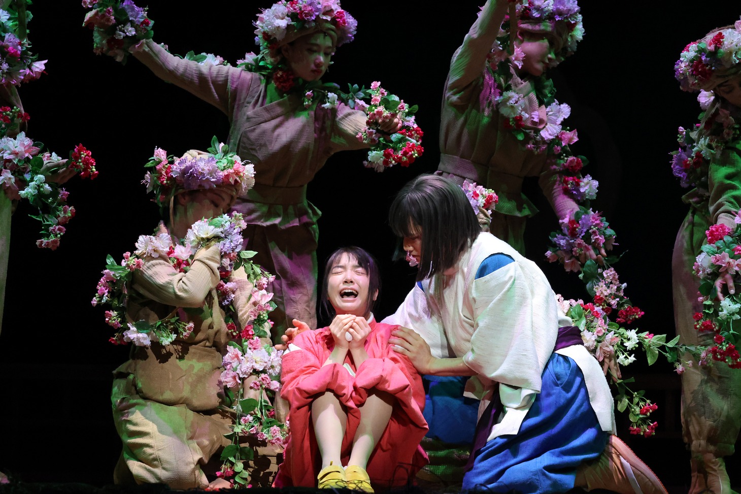 「千と千尋の神隠し」2022年初演時の舞台写真。