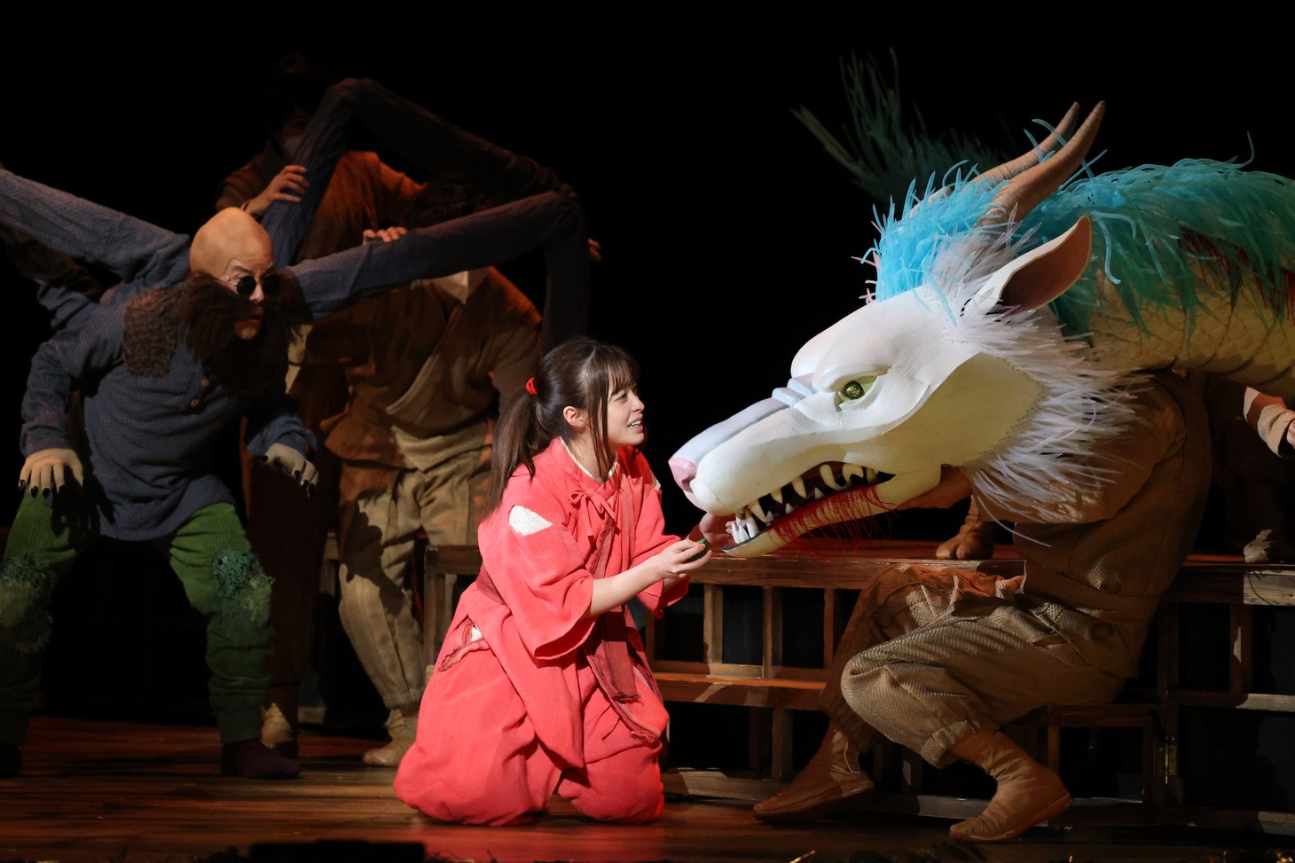 「千と千尋の神隠し」2022年初演時の舞台写真。