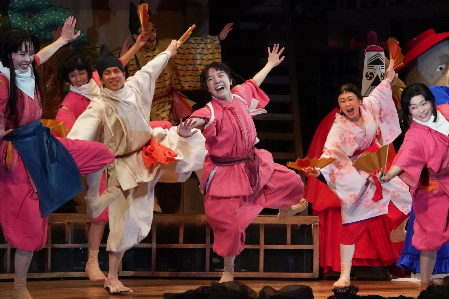 「千と千尋の神隠し」2022年初演時の舞台写真。