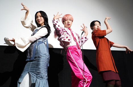 左からファーストサマーウイカ、ゆっきゅん、うらじぬの。