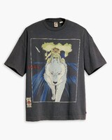 「X GHIBLI Wide Tee（WOLF PRINCESS BLACK）」（税込12100円）