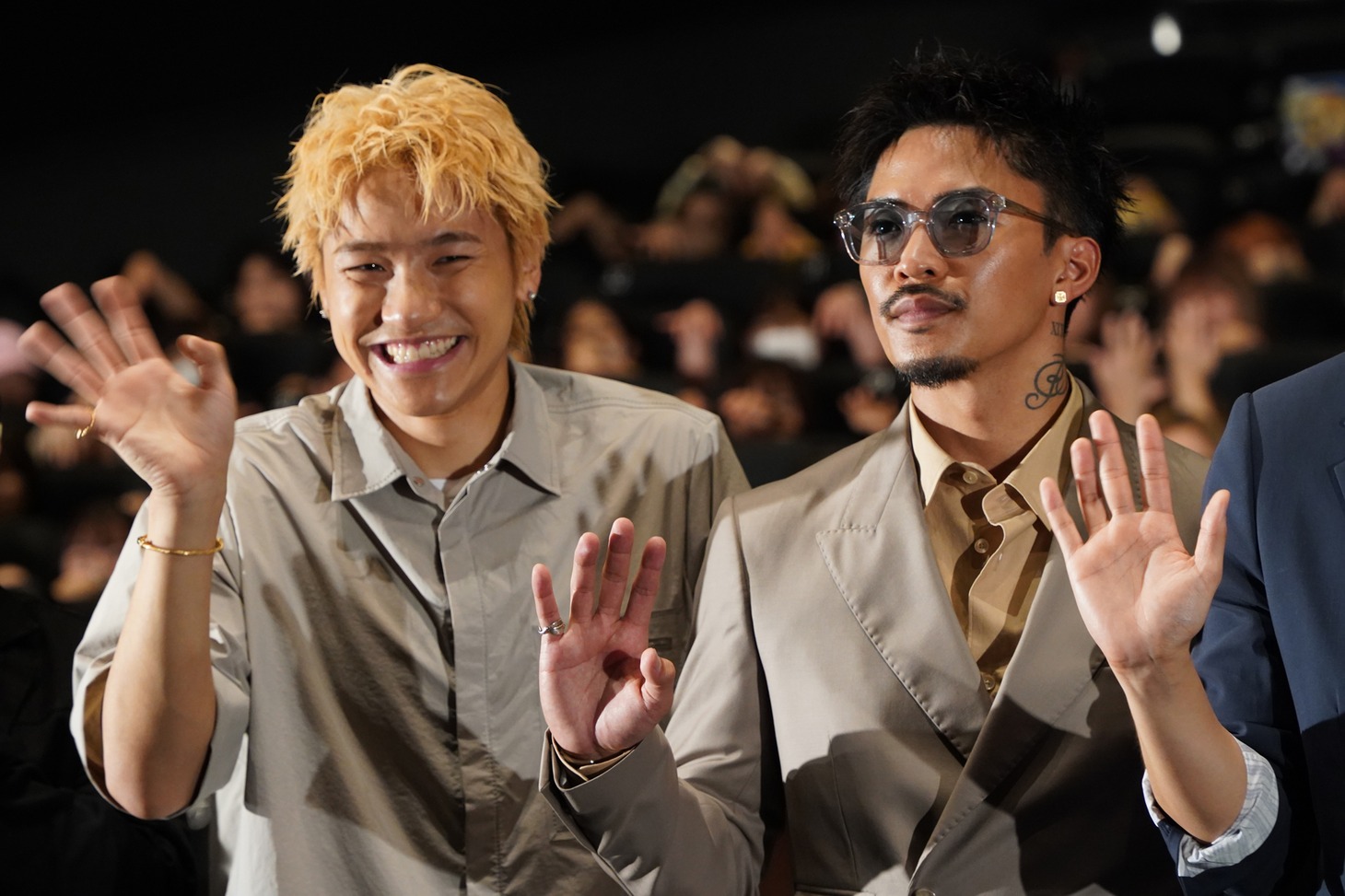左から小森隼、数原龍友。