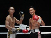 左から中西利男役の窪田正孝、黒木翔吾役の横浜流星。