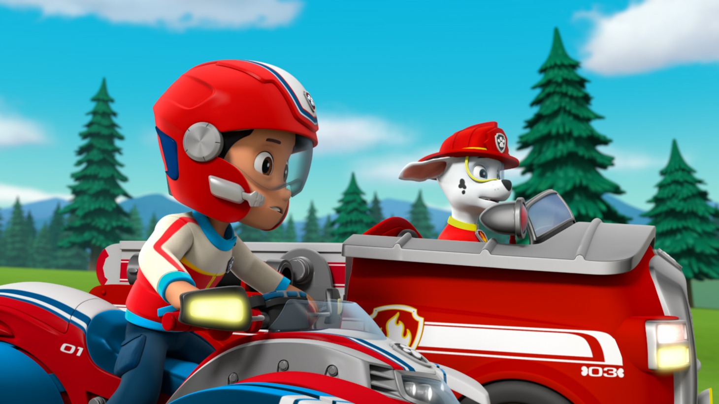 「パウ・パーティー in シアター」上映エピソードの場面カット。