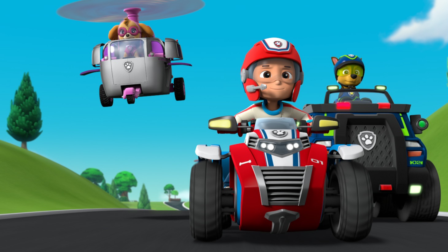 「パウ・パーティー in シアター」上映エピソードの場面カット。