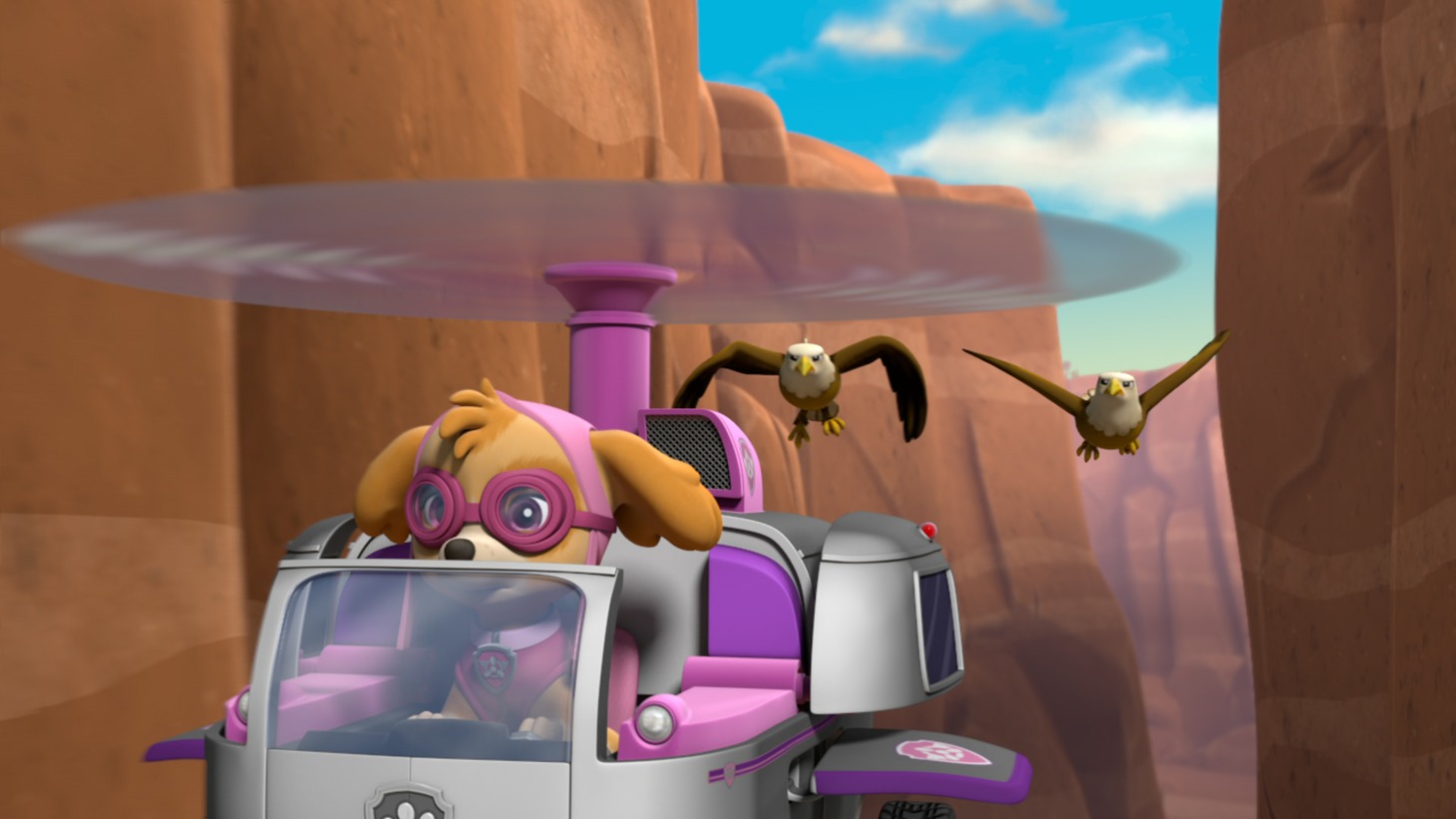 「パウ・パーティー in シアター」上映エピソードの場面カット。