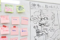「衝動」を書き出したふせん。