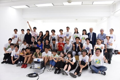 「TIFFティーンズ映画教室2023」上映会の様子。