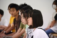 「TIFFティーンズ映画教室2023」上映会の様子。