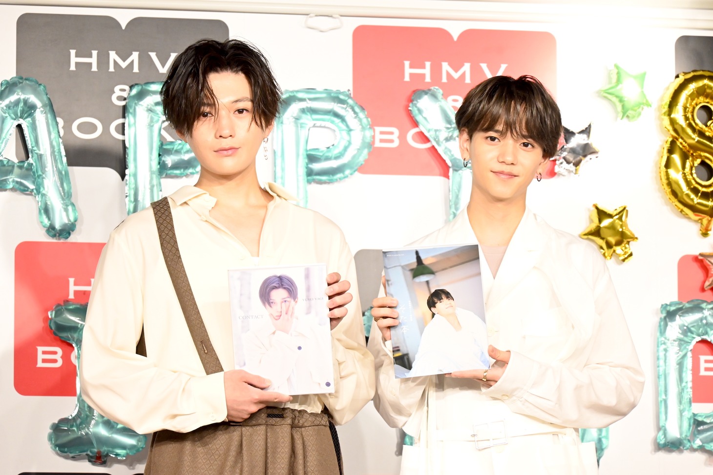 左から八木勇征、中島颯太。