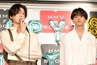 左から八木勇征、中島颯太。