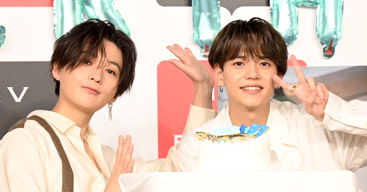 八木勇征と中島颯太が互いのファースト写真集褒める、バースデー 