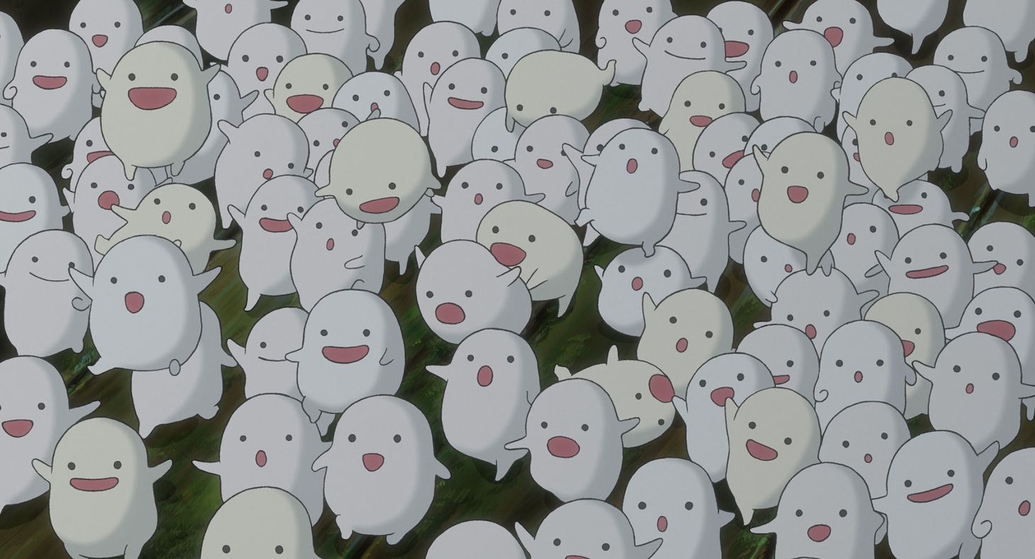「君たちはどう生きるか」場面カットより、滝沢カレンが声を当てるワラワラ。