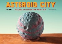 LUSH×「アステロイド・シティ」コラボレーションのビジュアル。