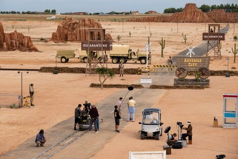 「アステロイド・シティ」メイキング写真 (c)2022 Pop. 87 Productions LLC