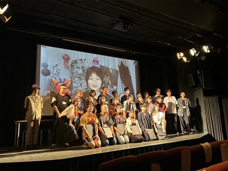 「第34回東京学生映画祭」授賞式の様子。