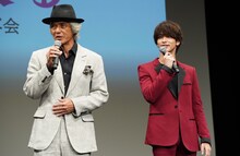 左から佐藤浩市、横浜流星。