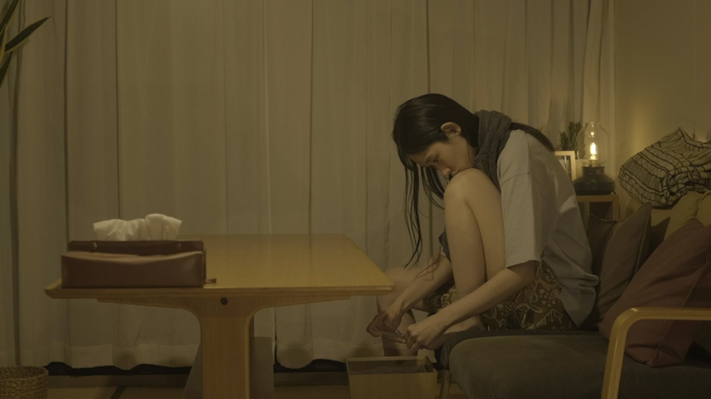 映画「すとん」場面写真