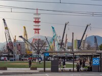 「日常の絶景 知ってる街の、知らない見方」より、クレーン。（撮影：八馬智）