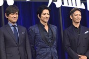 左から江口洋介、大沢たかお、玉木宏。