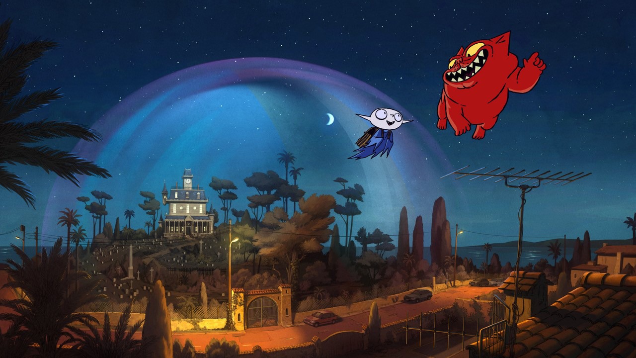 「プチバンピ」場面カット (c) 2020 / JOANN SFAR'S MAGICAL SOCIETY – STUDIOCANAL – LA CIE CINÉMATOGRAPHIQUE & PANACHE PRODUCTIONS – FRANCE 3 CINÉMA – STORY