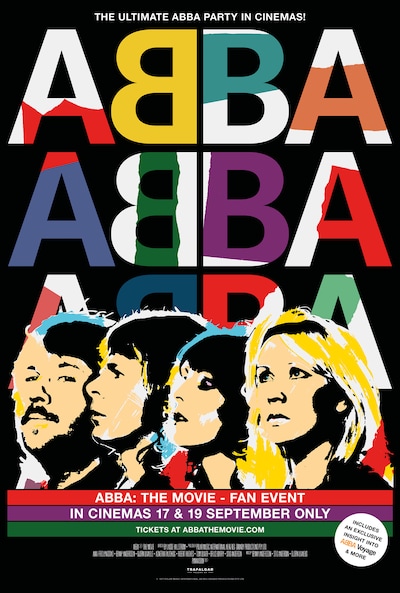「ABBA： The Movie - Fan Event」アートワーク