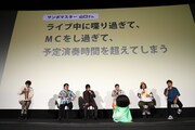「しん次元！クレヨンしんちゃんTHE MOVIE 超能力大決戦 ～とべとべ手巻き寿司～」大ヒット御礼舞台挨拶の様子。
