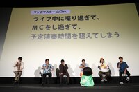 「しん次元！クレヨンしんちゃんTHE MOVIE 超能力大決戦 ～とべとべ手巻き寿司～」大ヒット御礼舞台挨拶の様子。
