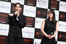 左から北川景子、吉岡里帆。