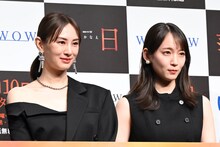 左から北川景子、吉岡里帆。