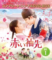韓国ドラマ「赤い袖先」コンプリート・シンプルDVD BOX1のジャケット画像。
