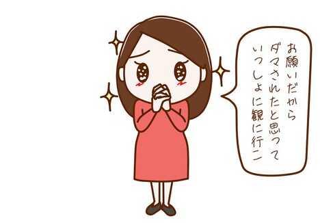 「お願いだからダマされたと思っていっしょに観にいこ権」イメージ