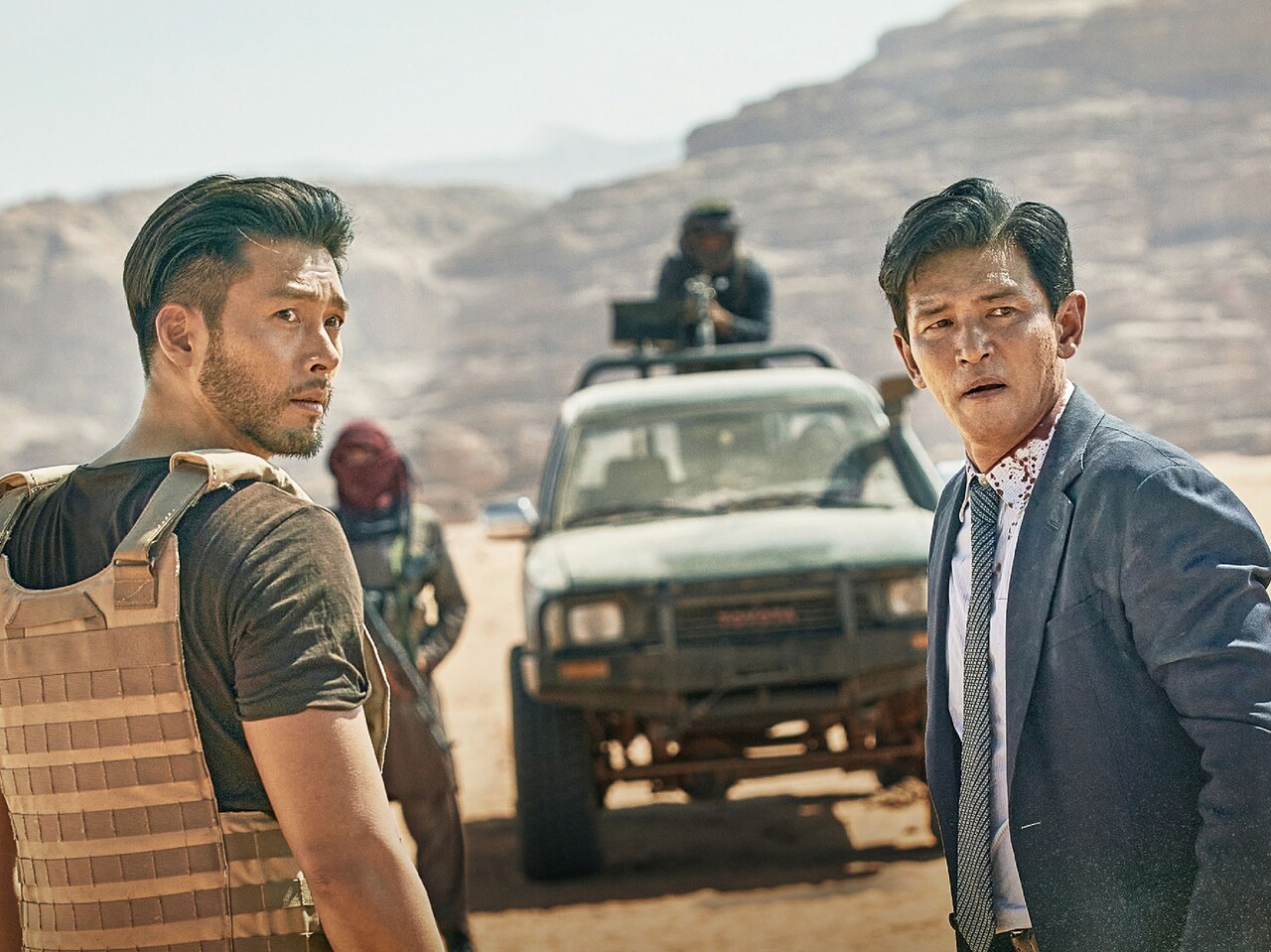 ファン・ジョンミン×ヒョンビン「極限境界線」緊張感あふれる予告編が公開