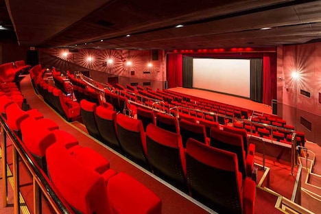 大洋映画劇場のスクリーン「大洋1」の写真。