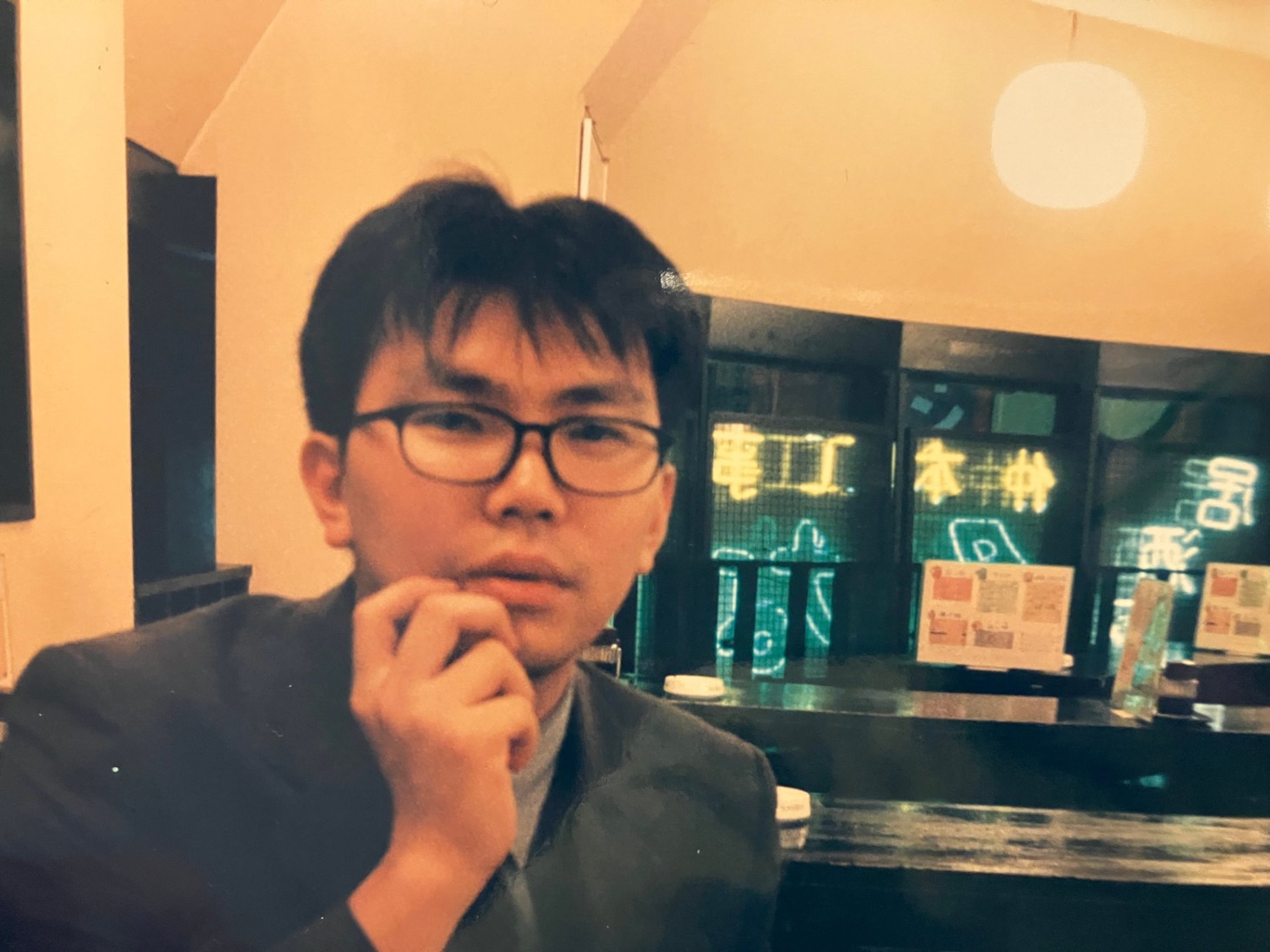 東京支社での営業部時代の寺井到。