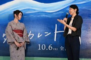 左から真木よう子、田中みずき。